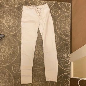 White jeans